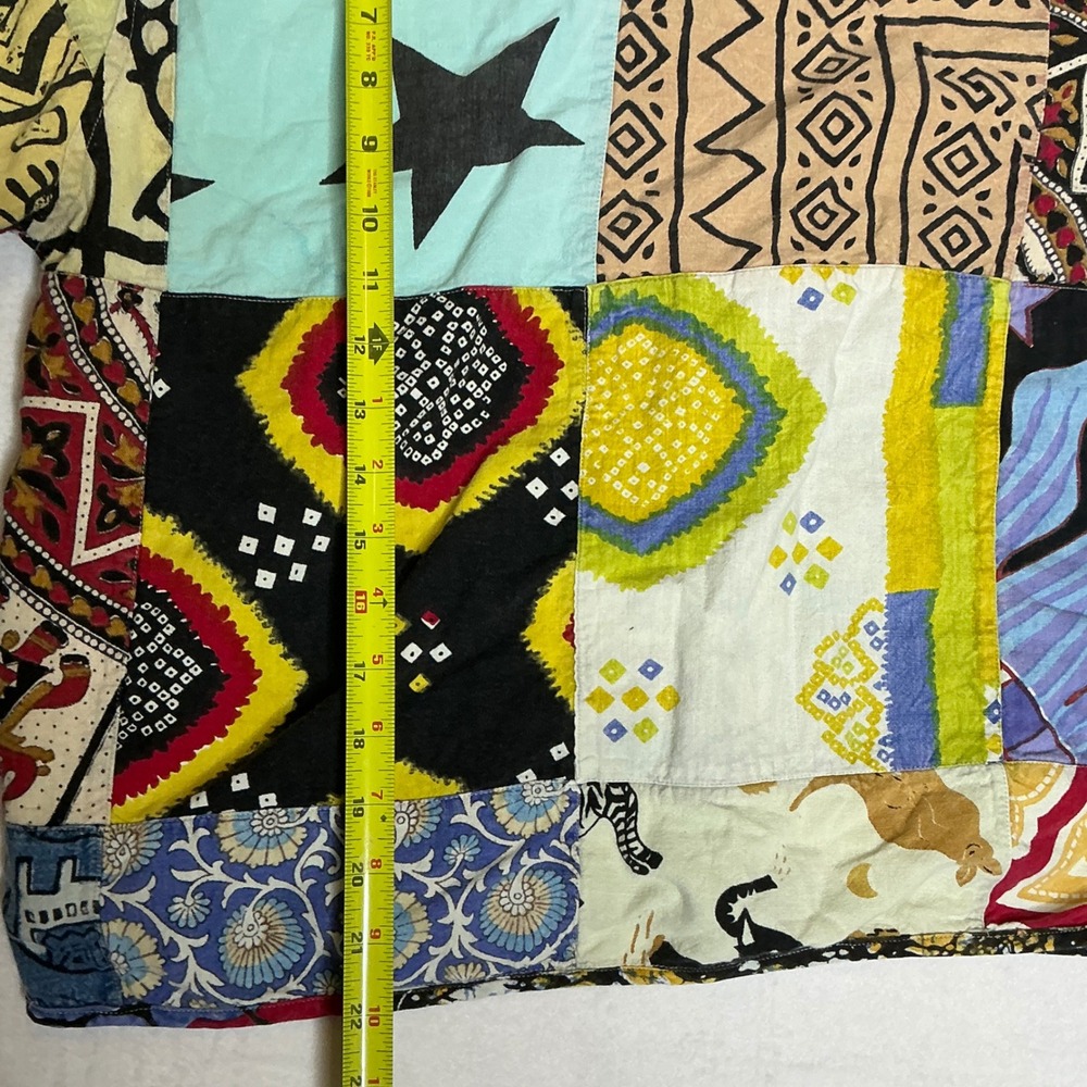 Sacred Threads Patchwork Jacket Bohemian Festival… - image 6